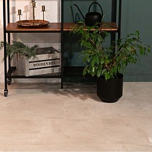 Плитка ПВХ CERAMO VINILAM STONE 6 мм 71615 Бетон Белый фото 4 | FLOORDEALER